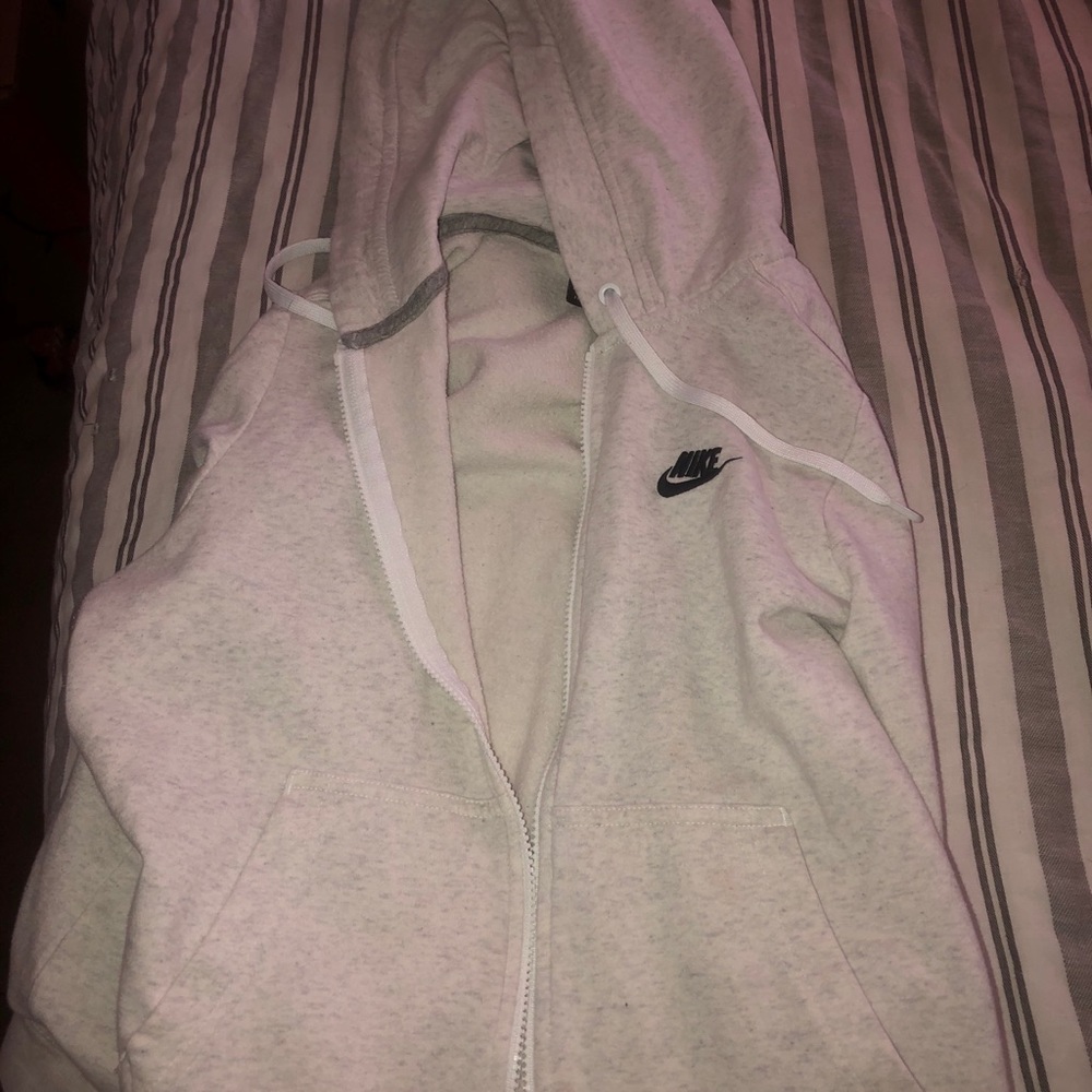 White Nike sweater